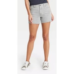 Universal Thread High rise midi Jean shorts Dusty Olive